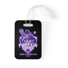 Load image into Gallery viewer, OLC &quot;LAX Pumpkin Smash&quot; 2021 Lacrosse Bag Tag