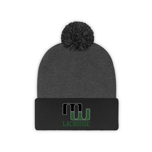 Team Logo Pom Pom Beanie