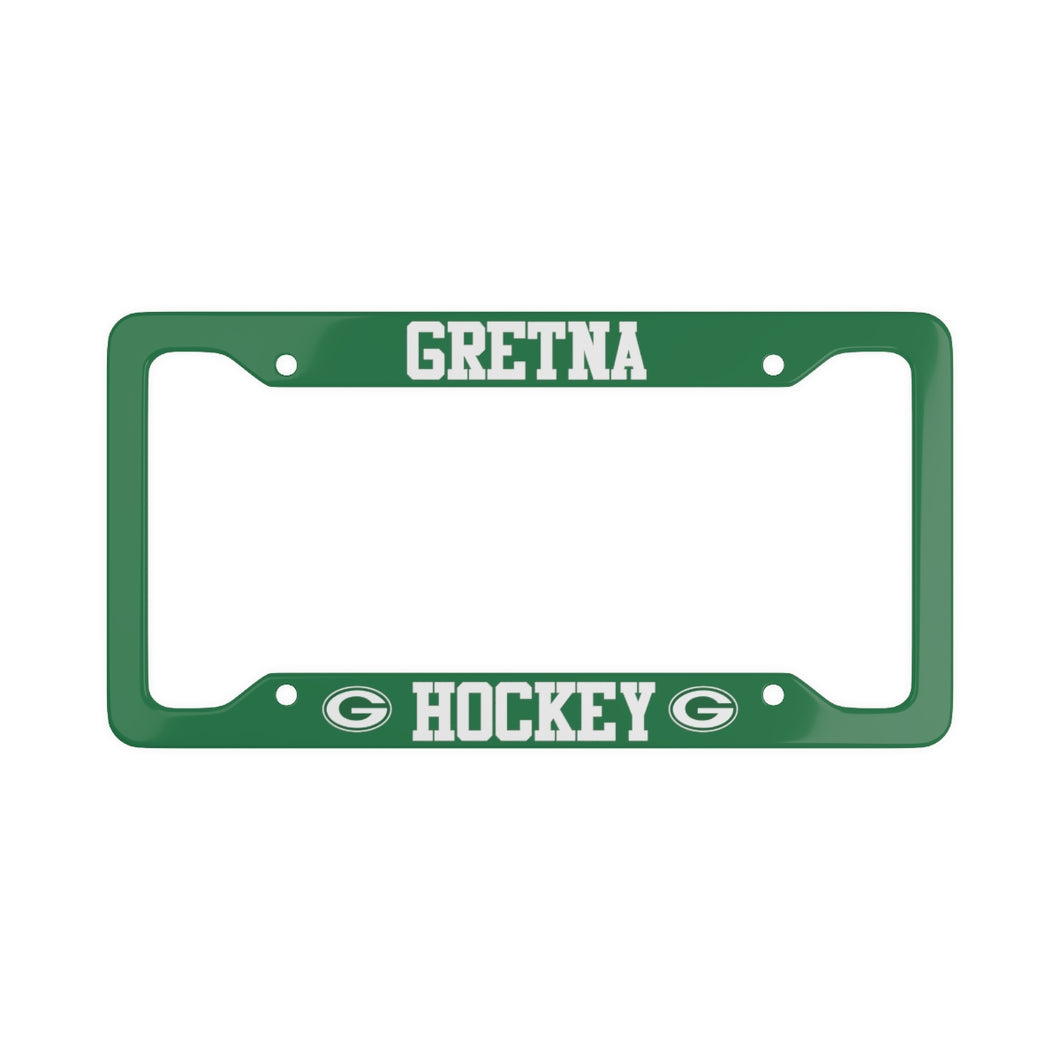 Gretna Hockey License Plate Frame