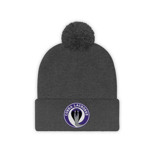 Team Logo Pom Pom Beanie