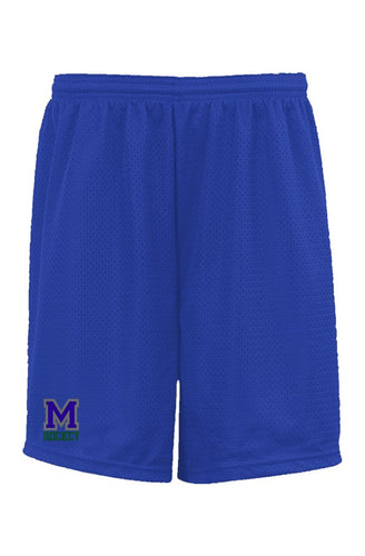 Team Logo Embroidered Mesh Shorts