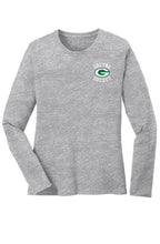 Load image into Gallery viewer, Ladies&#39; Embroidered Long Sleeve Cotton Tee