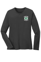 Load image into Gallery viewer, Ladies&#39; Embroidered Long Sleeve Cotton Tee