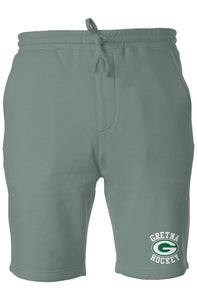 Team Logo Pigment Dyed Fleece Shorts