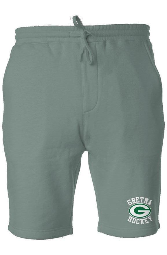 Team Logo Pigment Dyed Fleece Shorts