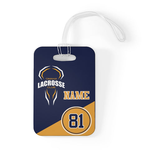 Player Lacrosse Bag Tag