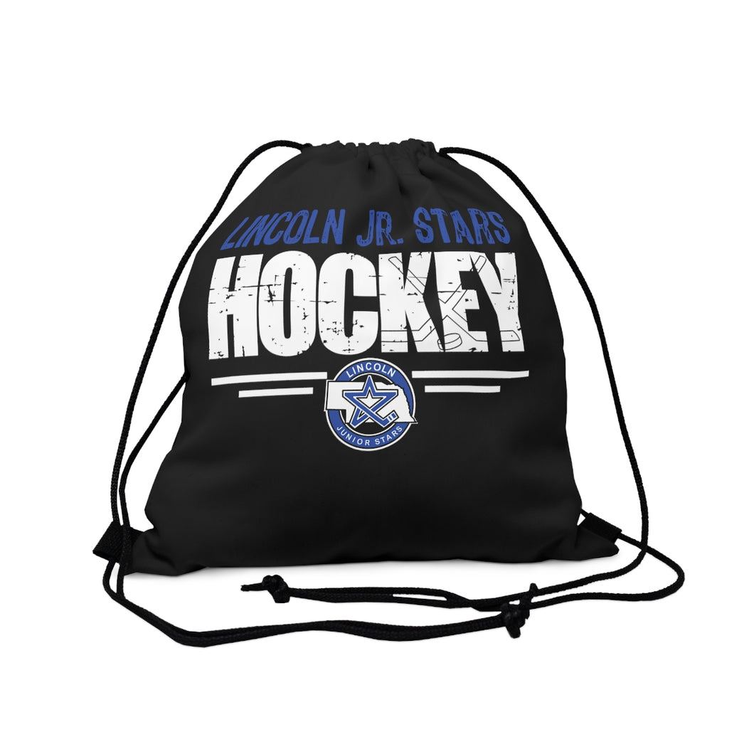 Lincoln Hockey Drawstring Bag