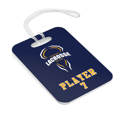 Player Lacrosse Bag Tag