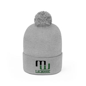 Team Logo Pom Pom Beanie