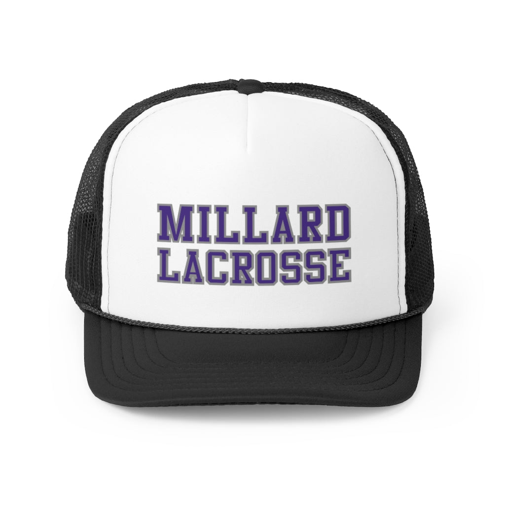 Millard Lacrosse Trucker Caps