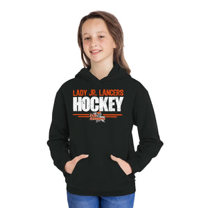 Lady Jr. Lancers "Hockey" Fleece Hoodie - Youth