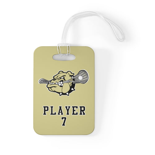 Player Lacrosse Bag Tag
