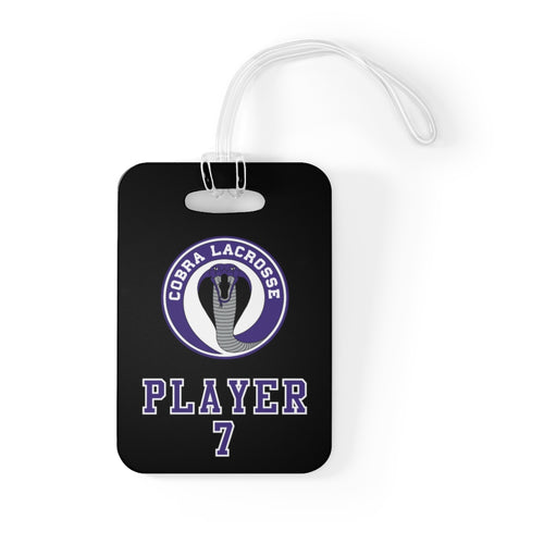 Player Lacrosse Bag Tag