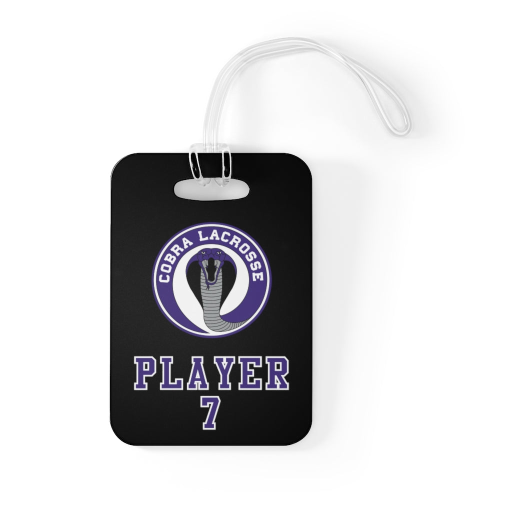 Player Lacrosse Bag Tag