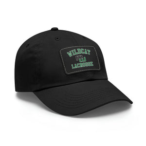 Wildcat Lacrosse Dad Hat with Leather Patch