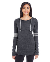 Load image into Gallery viewer, Ladies Hooded Low Key Lacrosse Pullover