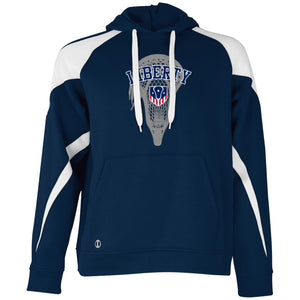 Athletic Colorblock Fleece Hoodie
