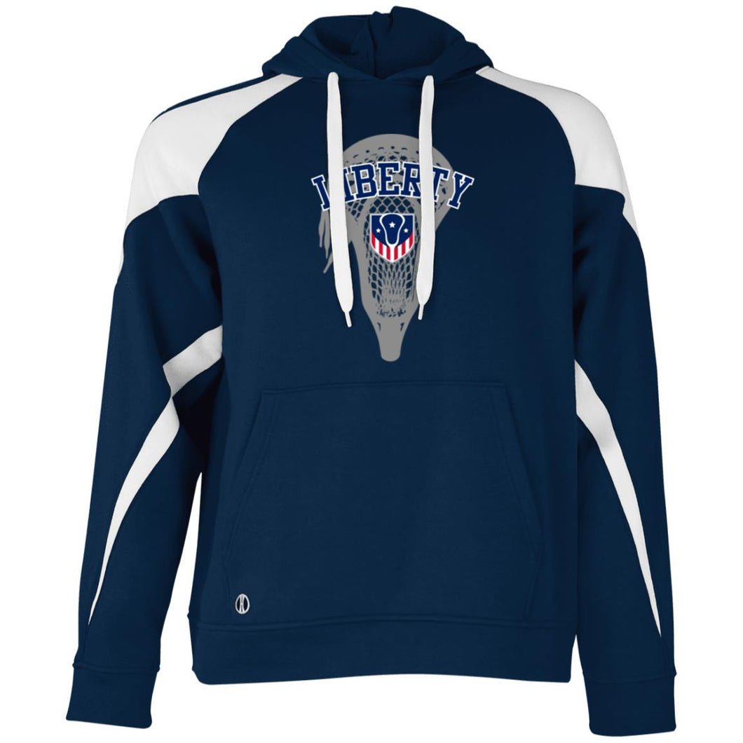 Athletic Colorblock Fleece Hoodie