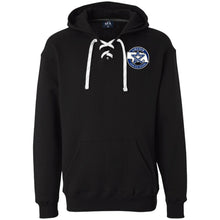 Load image into Gallery viewer, Team Logo Hockey Lace Hoody