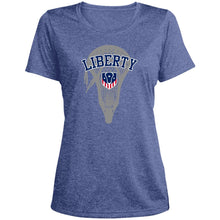 Load image into Gallery viewer, Ladies&#39; Heather Scoop Neck Performance Tee Tee