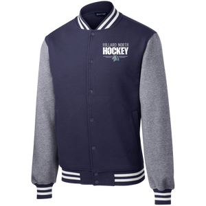 Team Fleece Letterman Jacket