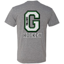 Load image into Gallery viewer, Go Green! Gretna Hockey Triblend T-Shirt