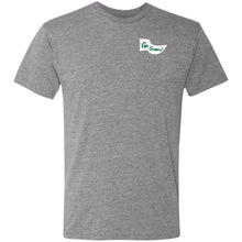 Load image into Gallery viewer, Go Green! Gretna Hockey Triblend T-Shirt