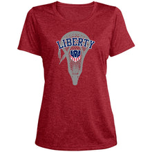 Load image into Gallery viewer, Ladies&#39; Heather Scoop Neck Performance Tee Tee