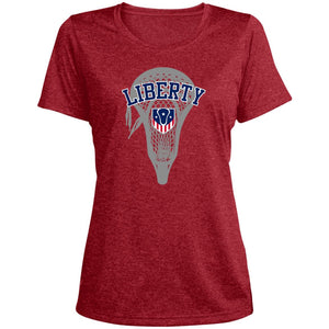 Ladies' Heather Scoop Neck Performance Tee Tee