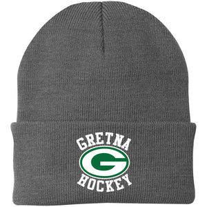 Team Logo Embroidered Knit Beanie