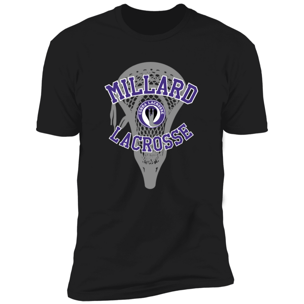 Millard Lacrosse Premium Cotton T-Shirt
