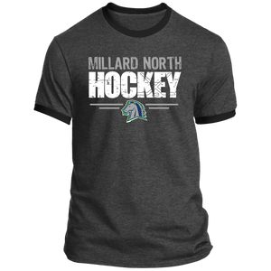 Millard North Hockey Ringer Tee