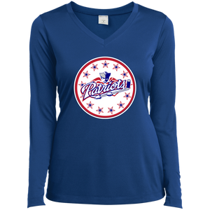 Ladies’ Long Sleeve Performance V-Neck Tee