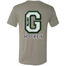 Load image into Gallery viewer, Go Green! Gretna Hockey Triblend T-Shirt