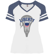 Load image into Gallery viewer, Ladies&#39; Game  Day V-Neck T-Shirt