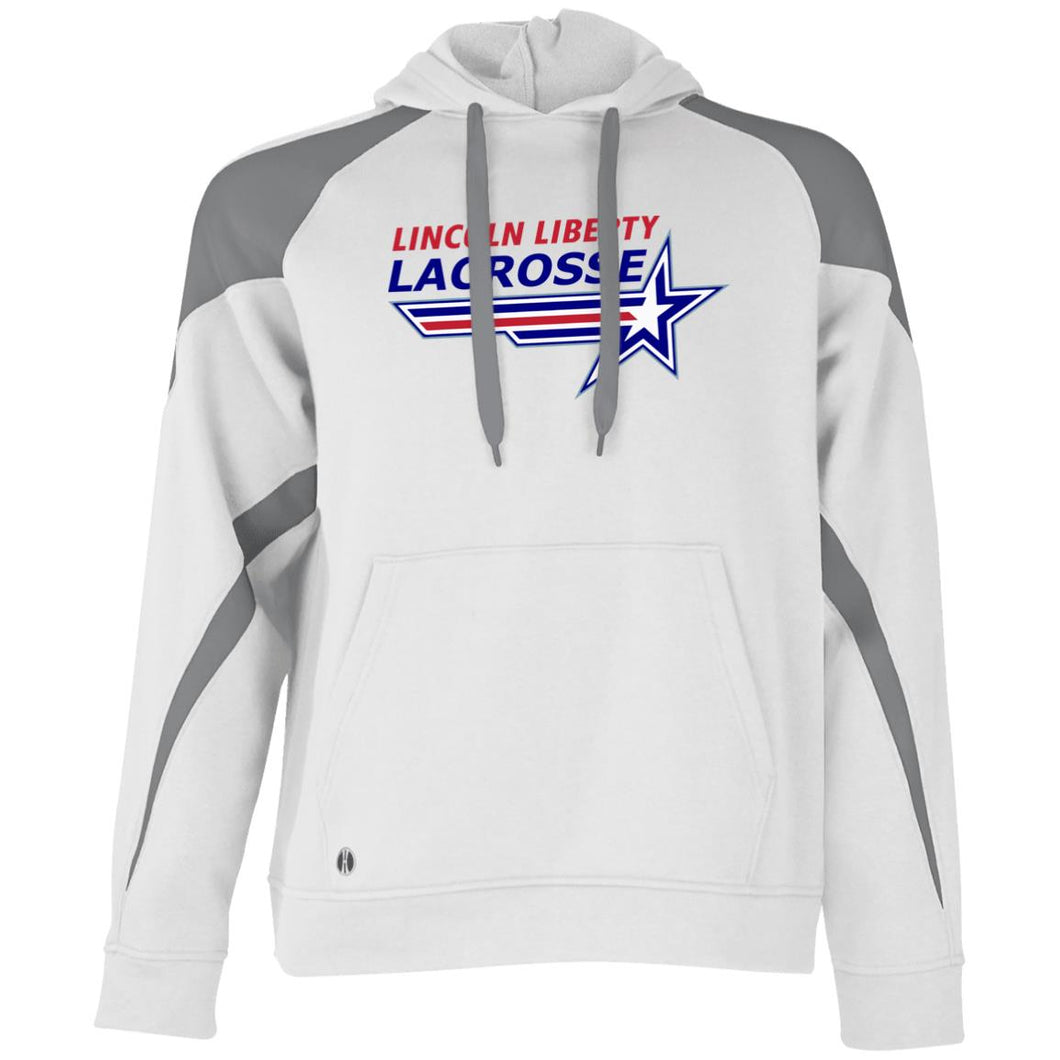 Athletic Colorblock Fleece Hoodie