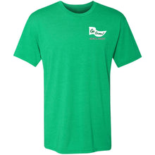 Load image into Gallery viewer, Go Green! Gretna Hockey Triblend T-Shirt