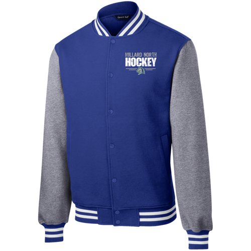 Team Fleece Letterman Jacket