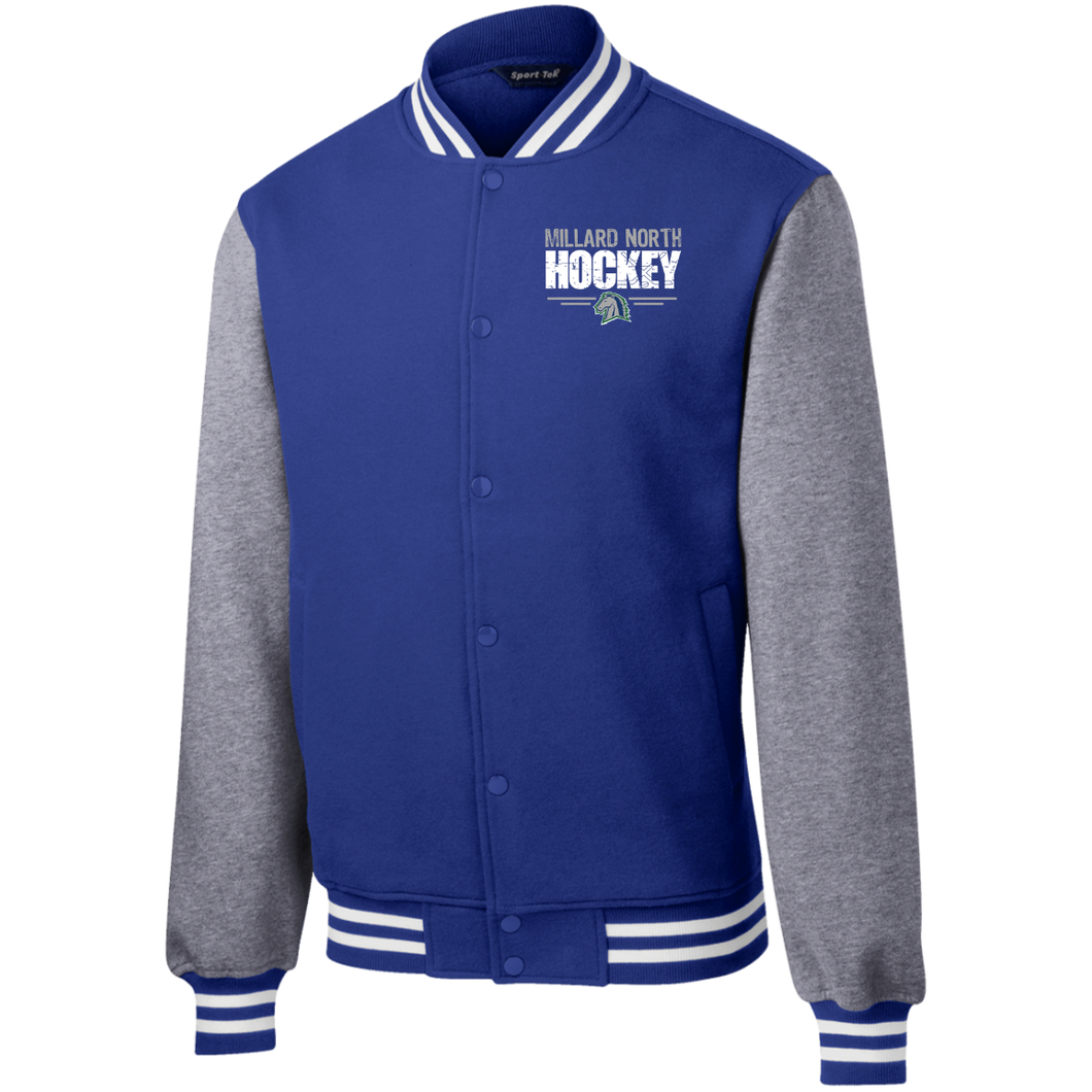 Team Fleece Letterman Jacket