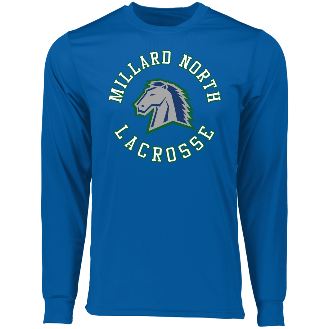 Team Logo Long Sleeve Moisture-Wicking Tee