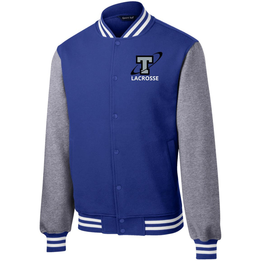 Team Logo Fleece Letterman Jacket