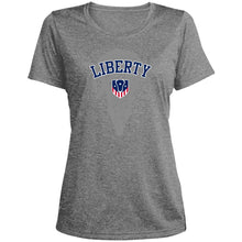 Load image into Gallery viewer, Ladies&#39; Heather Scoop Neck Performance Tee Tee