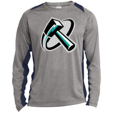 Load image into Gallery viewer, Sports Tek Long Sleeve Heather Performance Tee