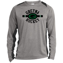 Load image into Gallery viewer, Long Sleeve Colorblock Performance Tee