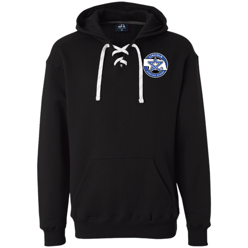 Team Logo Hockey Lace Hoody