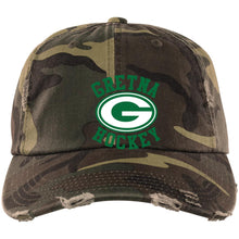 Load image into Gallery viewer, Embroidered Distressed Dad Cap