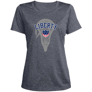 Ladies' Heather Scoop Neck Performance Tee Tee