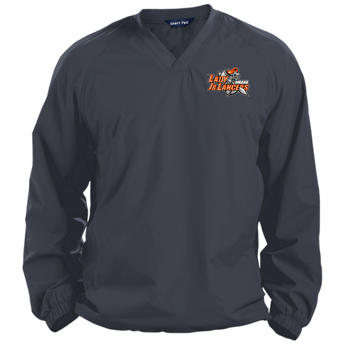 Team Logo Pullover V-Neck Windshirt