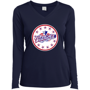 Ladies’ Long Sleeve Performance V-Neck Tee