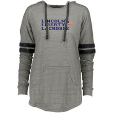 Load image into Gallery viewer, Ladies Hooded Low Key Pullover